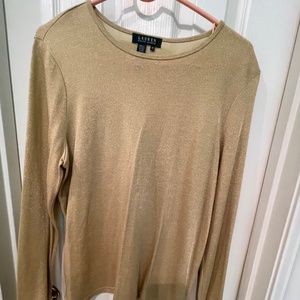 Gold Metalic Sweater